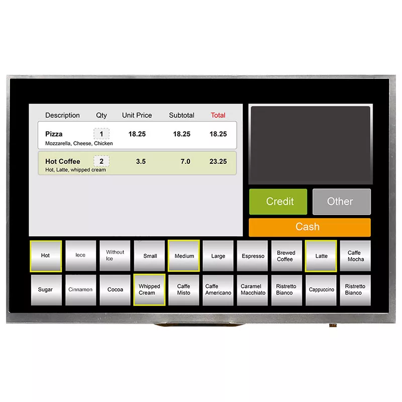10.1 colio HD MIPI TFT modulis
