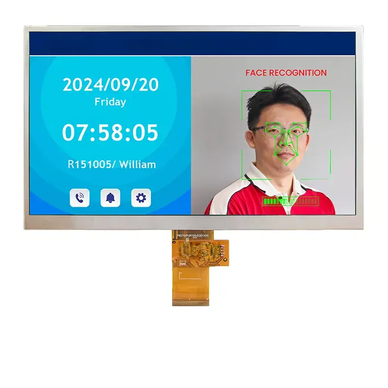 10,1 colio TFT paprastai baltas modulis