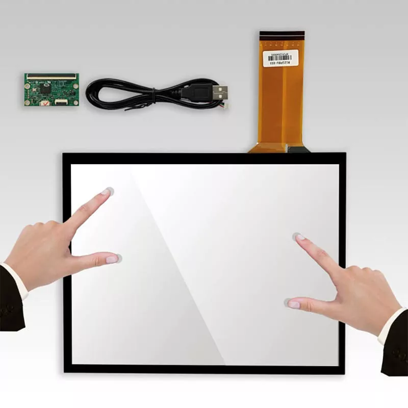 12,1 colio USB sąsajos kelių lietingų ekranas