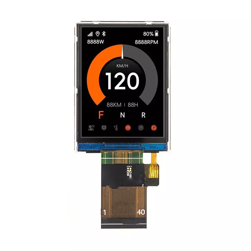 2,4 colio 240x320 pertvarkymo IPS TFT modulis