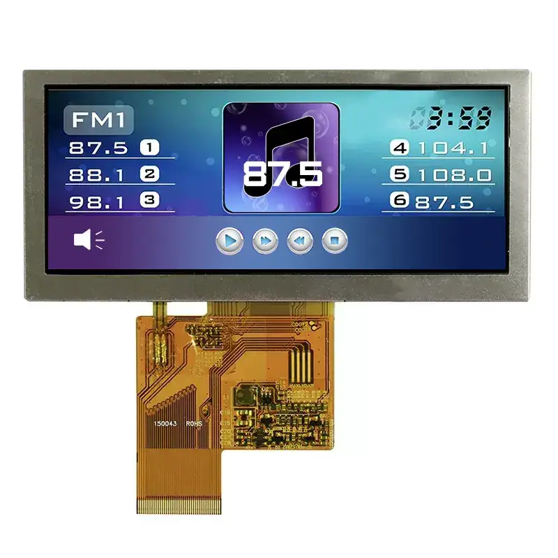 Kodėl juostos tipo TFT moduliai idealiai tinka pramoniniams valdymo skydams