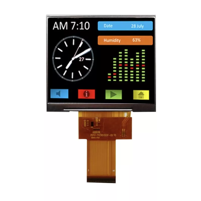 3.5 '' 640x480 IPS TFT modulis