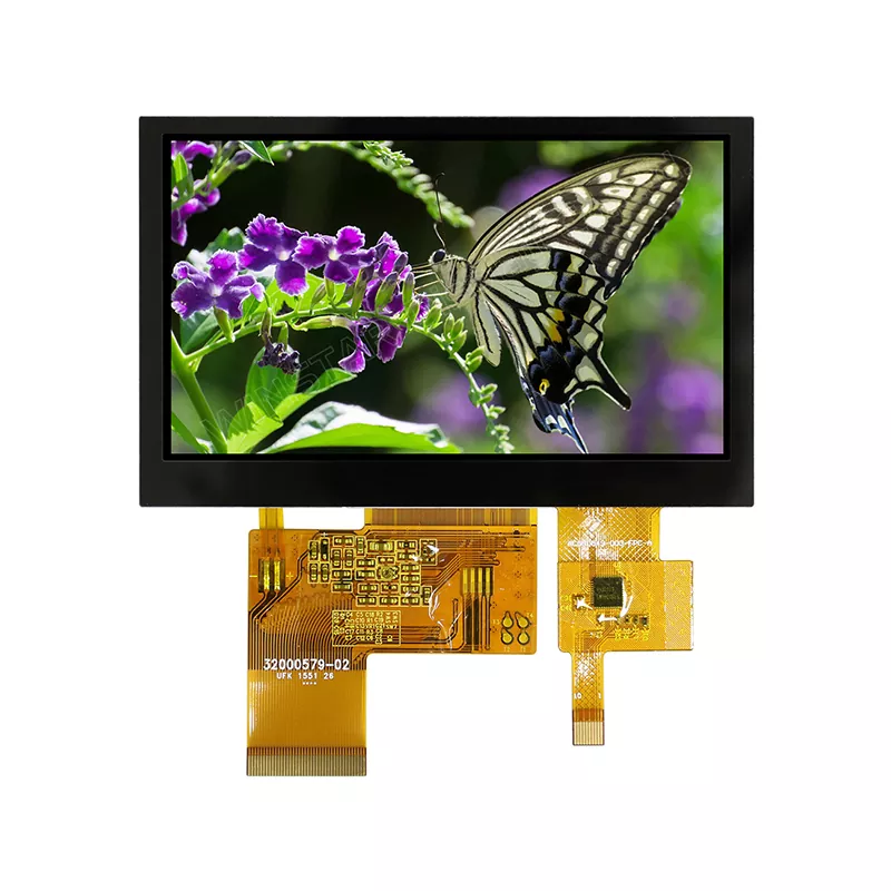 4,3 colio 480x272 IPS TFT modulis su CTP