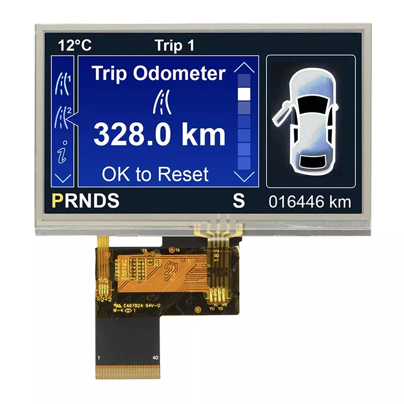 4,3 colio 480x272 RISPERNO TURN TFT MODULIS