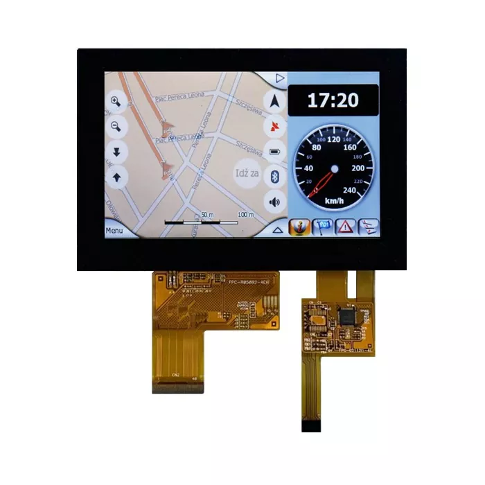 5 colių 800x480 pertvarkymo TFT modulis