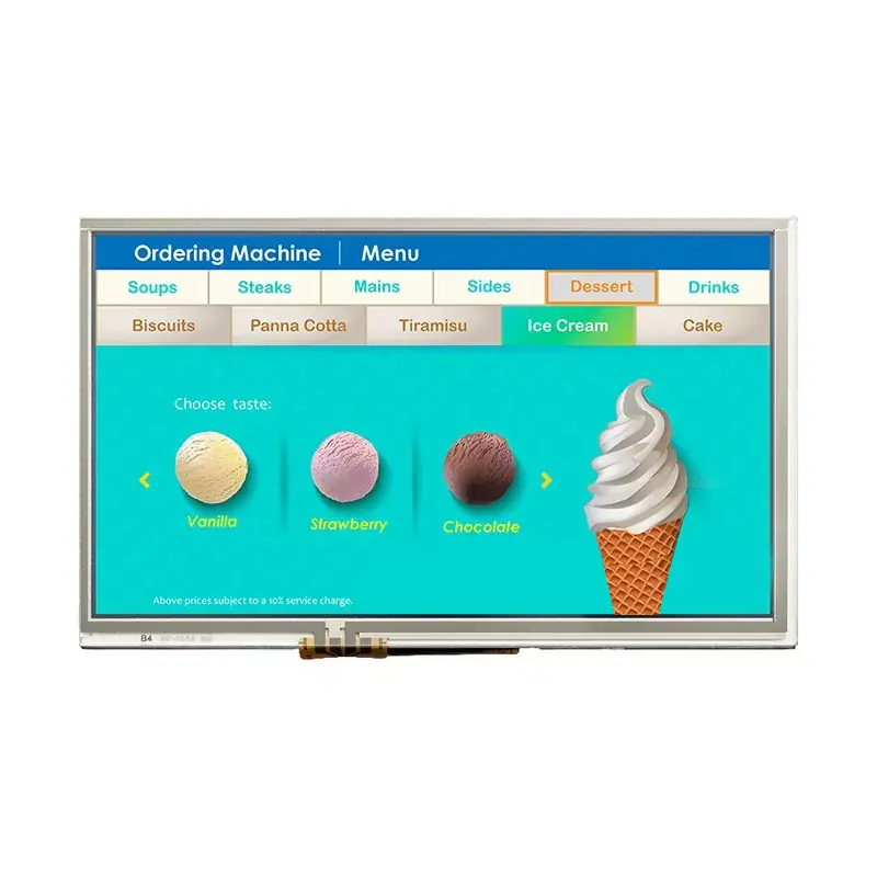 7 colių 800*480 IPS TFT modulis