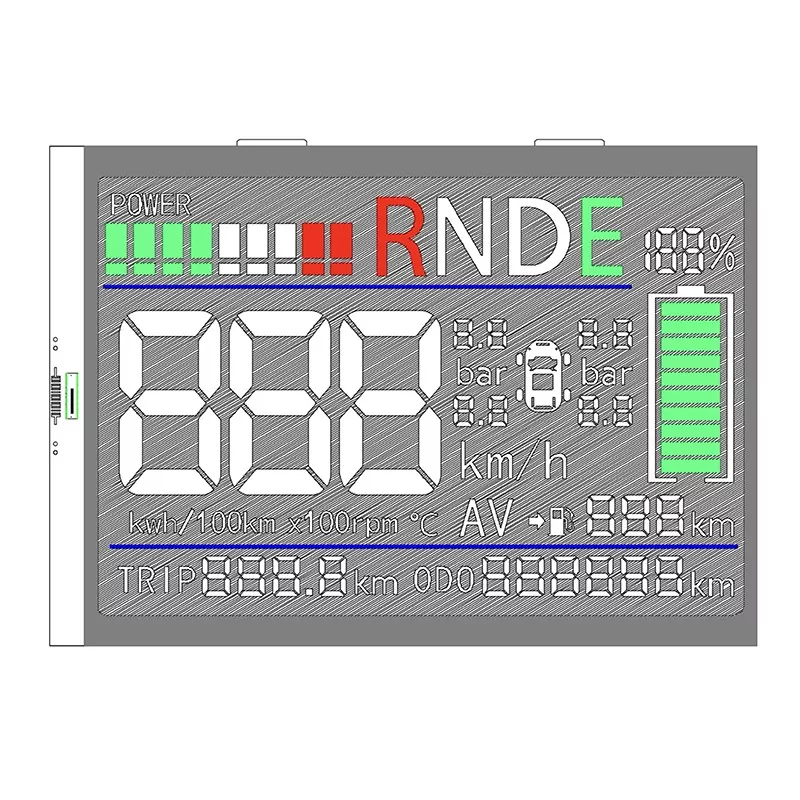 VA LCD modulis